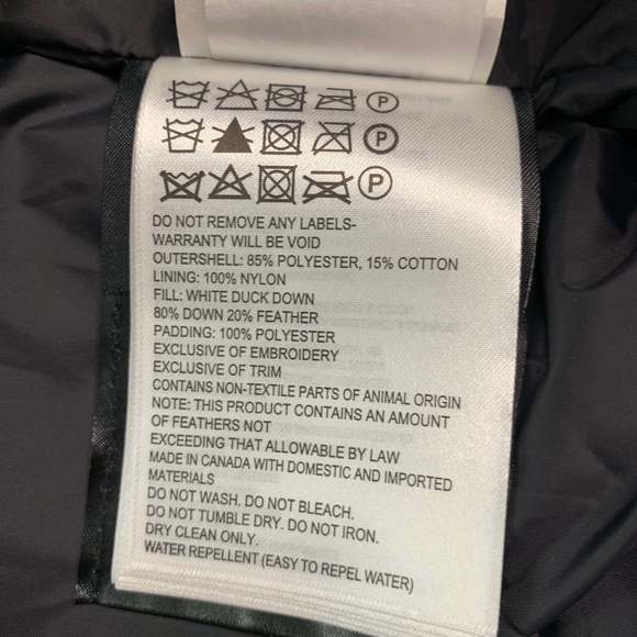 CANADA GOOSE Grey Quilted Polyester Cotton Hooded Jacket - Picture 9 of 9